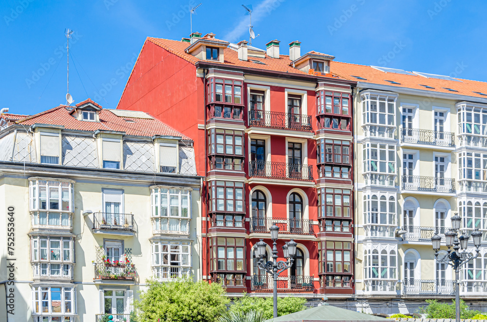 Fototapeta premium Architecture in Santander, Spain