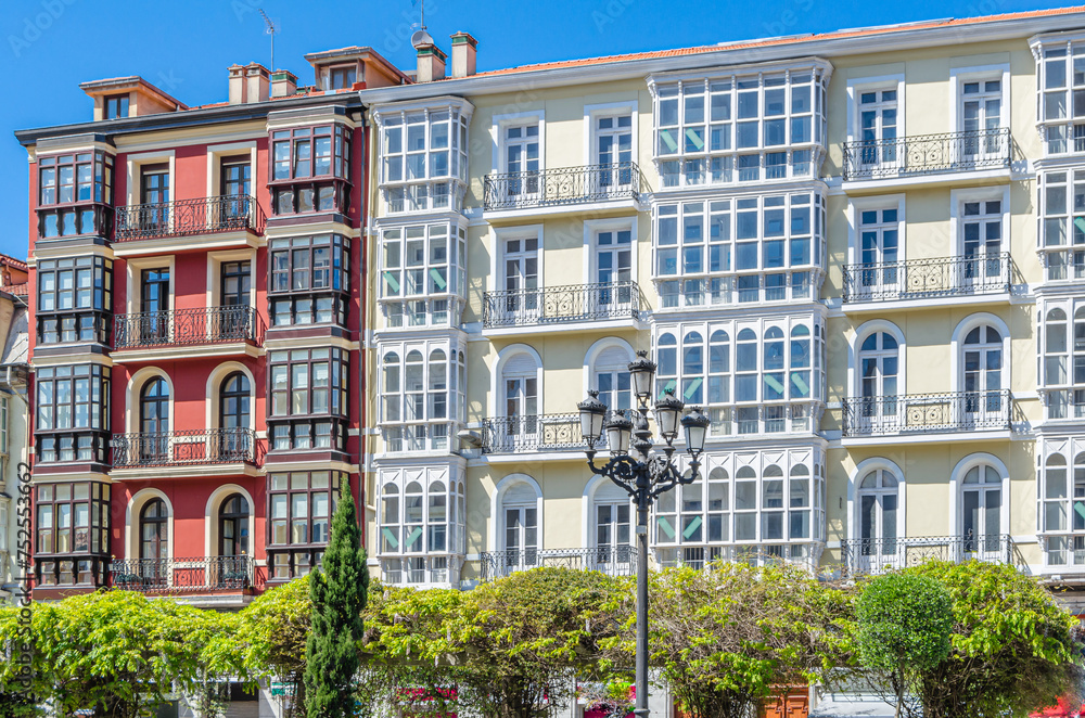 Obraz premium Architecture in Santander, Spain