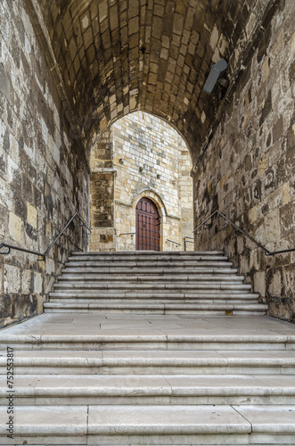 Wallpaper Mural Detail of the Santander Cathedral, Spain Torontodigital.ca