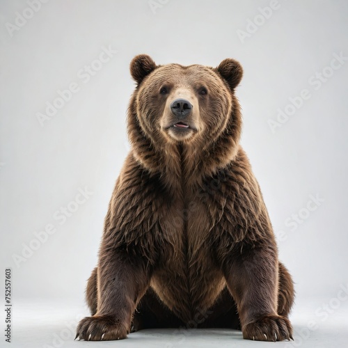 brown bear portrait 