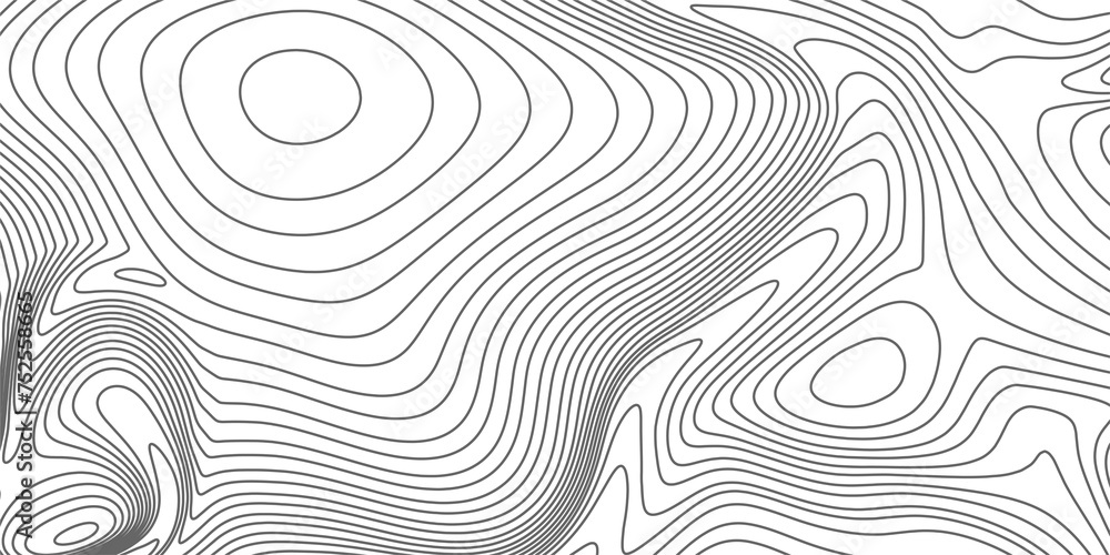 Landscape geodesy topographic map background. Grey topographic lines. Texture of  lines. Transparent background