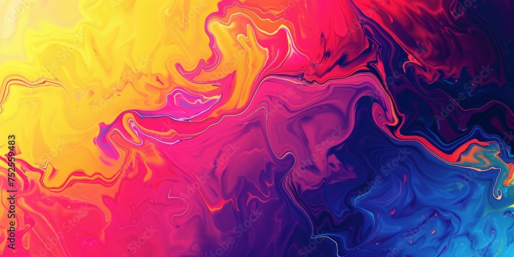 a colorful distorted abstract wallpaper Generative AI
