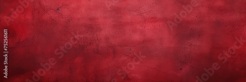 Crimson Red Panoramic Wall Texture in Various Shades of Red - Abstract Wallpaper for Banners © Serhii