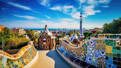 Park Guell in Barcelona, Spain - Enjoying Spectacular Gaudi Architecture in Catalonia