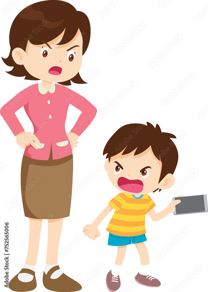 parent angry scold to kid addicted mobile phone parent angry scold to kid addicted mobile phone