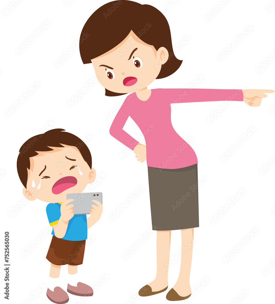 parent angry scold to kid addicted mobile phone parent angry scold to kid addicted mobile phone
