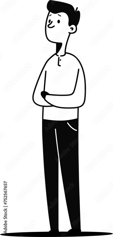Sheriff Man Upholding the Law in Vector Form Sheriff Man Upholding the Law in Vector Form
