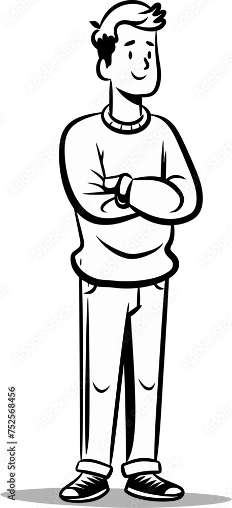 Prospector Man Breakin Ground in Vector Form Prospector Man Breakin Ground in Vector Form
