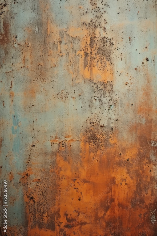 A rusted metal surface with a blue sky in the background. Suitable for industrial and grunge themed designs A rusted metal surface with a blue sky in the background. Suitable for industrial and grunge themed designs