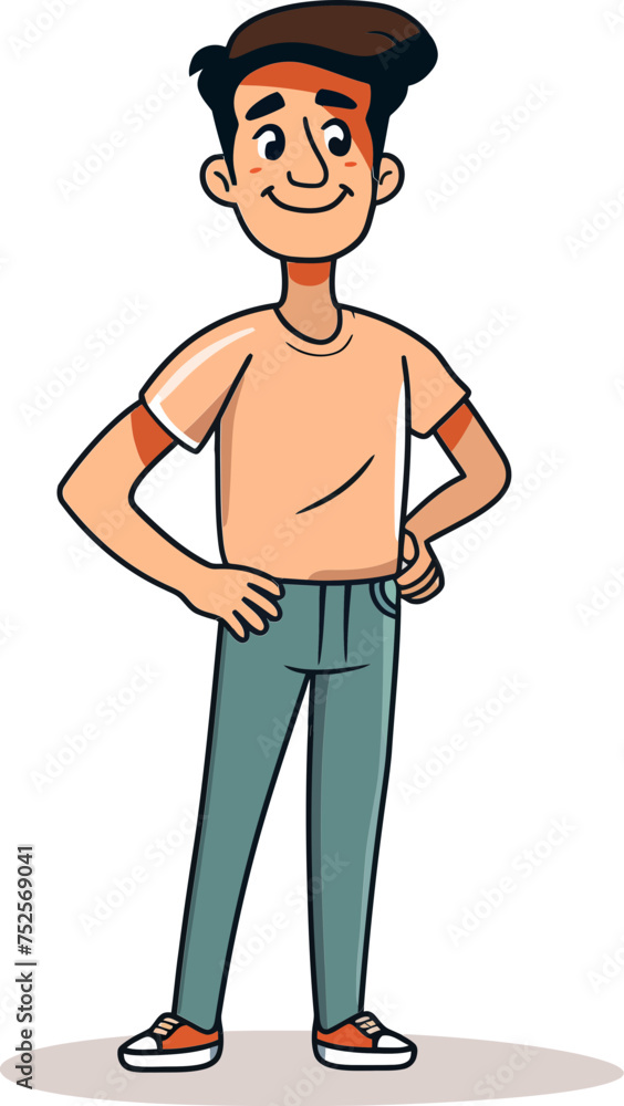 Cowboy Man Ridin the Lone Trail in Vector Illustration Cowboy Man Ridin the Lone Trail in Vector Illustration