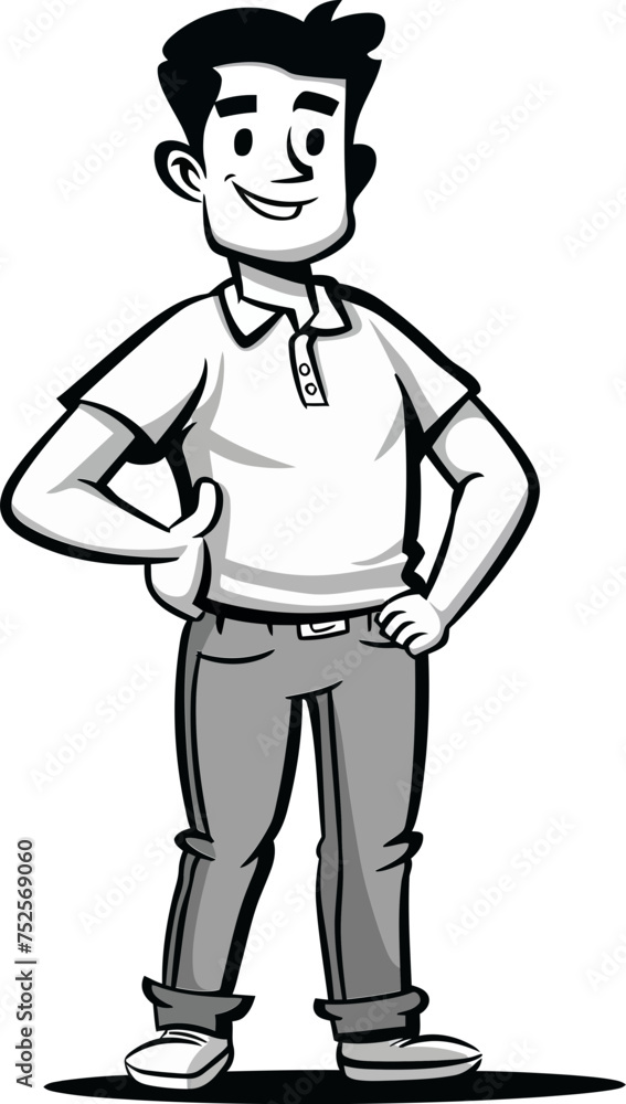 Prospector Man Findin the Nugget in Vector Graphics Prospector Man Findin the Nugget in Vector Graphics