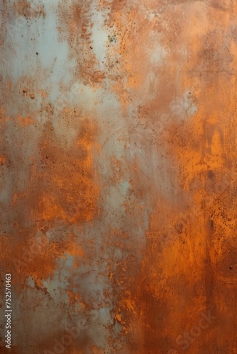 Rusted metal surface with a blue sky in the background. Suitable for industrial and outdoor themes