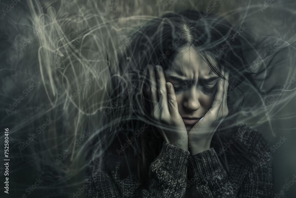Photo of anxiety Photo of anxiety