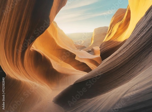 Antelope canyon in arizona - background travel concept