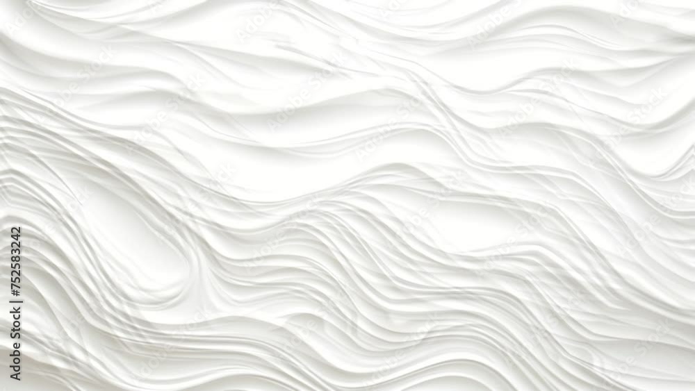 Elegant White Abstract Wave Motion Background Elegant White Abstract Wave Motion Background
