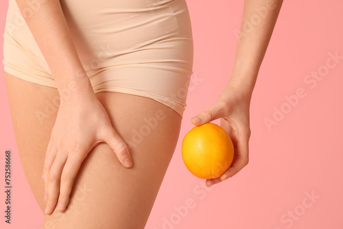 Beautiful young woman with ...