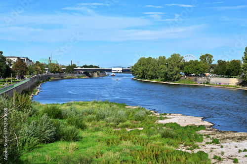 River Elbe in Magdeburg.