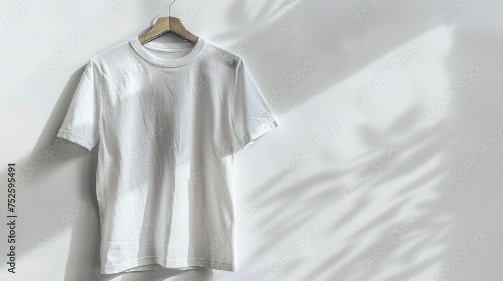 white shirt to hang your logo or text white shirt to hang your logo or text