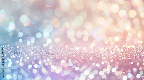 Glittering Beauty Background: Luxury beauty product background pastel colors. Perfect for showcasing high-end cosmetics, luxury skincare © NoLimitStudio