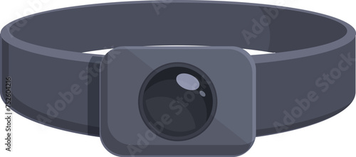 Action camera move icon cartoon vector. Runner start gym. Sport workout