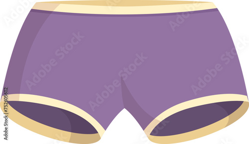 Running shorts icon cartoon vector. Walk gym clothes. Item success