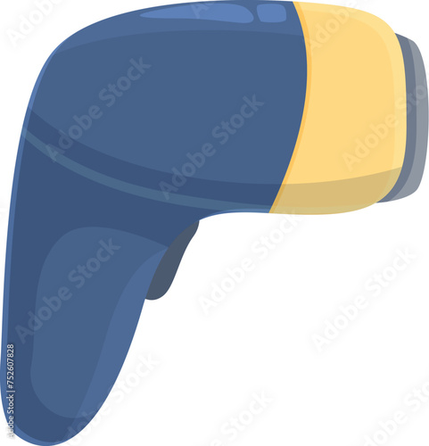 Beauty photo epilator icon cartoon vector. Machine treatment. Tool electro pulsed