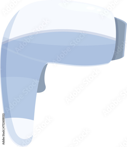 Laser photo epilator icon cartoon vector. Machine treatment. Method salon