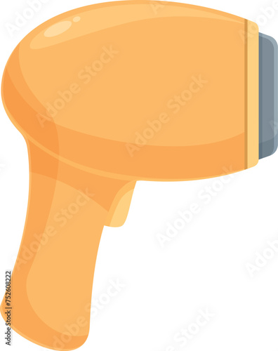 Treatment photo epilator icon cartoon vector. Method salon. Device care time