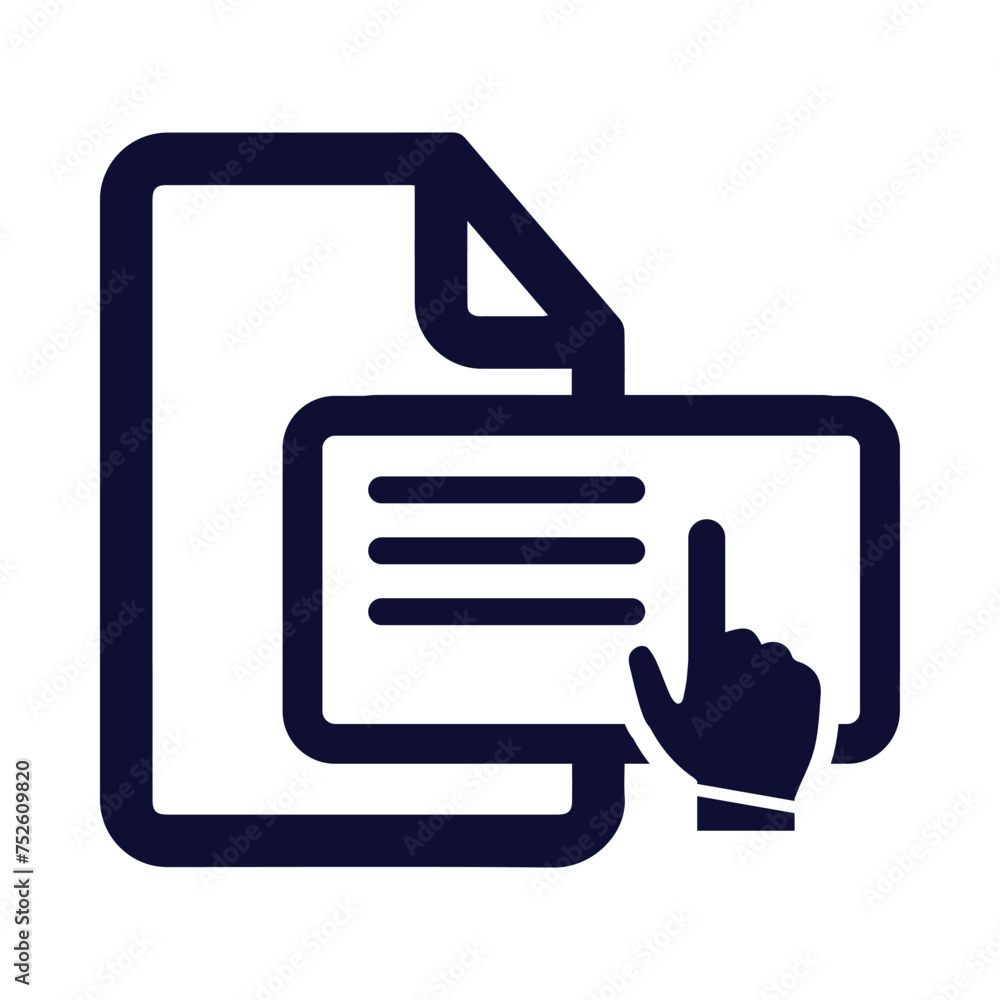 Application, infographic, document, hand, file, click, document file icon