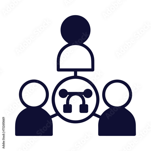 Arrangement, convening, man, people, meeting, round table meeting, business meeting, business round table meeting icon