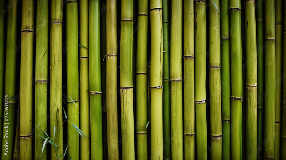 Seamless Pattern of Vertical Green Bamboo Stalks. Nature Background Concept Seamless Pattern of Vertical Green Bamboo Stalks. Nature Background Concept