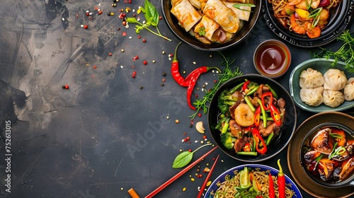 Close up,Copy space,Top view,Flat lay Famous asian chinese tasty handmade food in duan wu event
 photo
