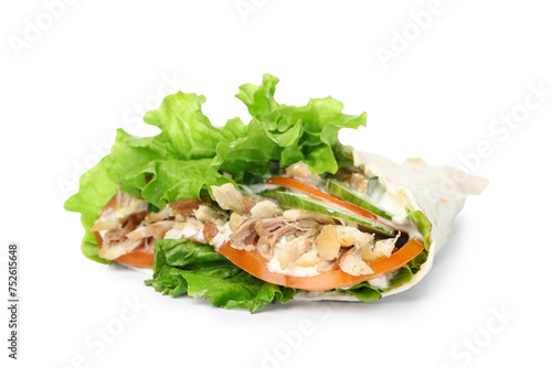 Fresh chicken shawarma wrap...