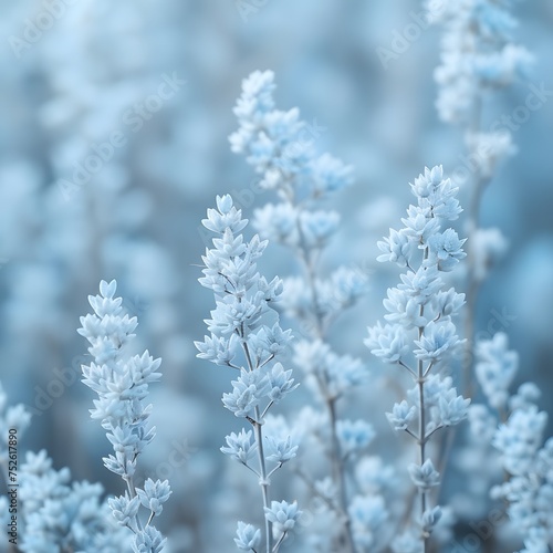 Light Blue Background: Soft and dreamy, this pale blue hue creates a sense of tranquility and serenity. © @ArtUmbre