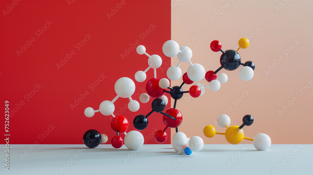 3D molecular models, invisible connections between atoms and molecules. Inspire scientists, students, and science enthusiasts to understand how molecular structure gives life to everything around us