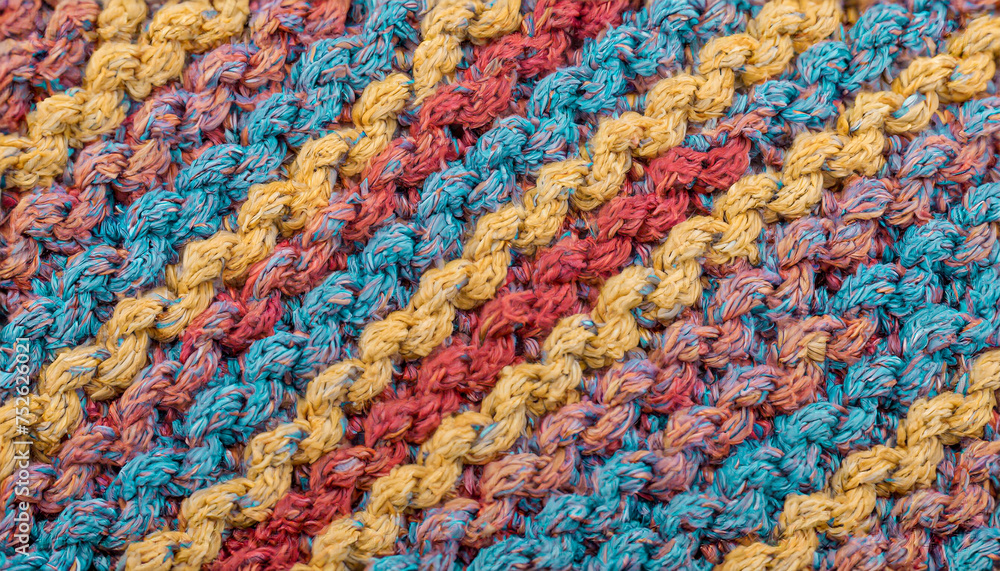 woven wool multi-color knit textile texture, 16:9 widescreen wallpaper / backdrop