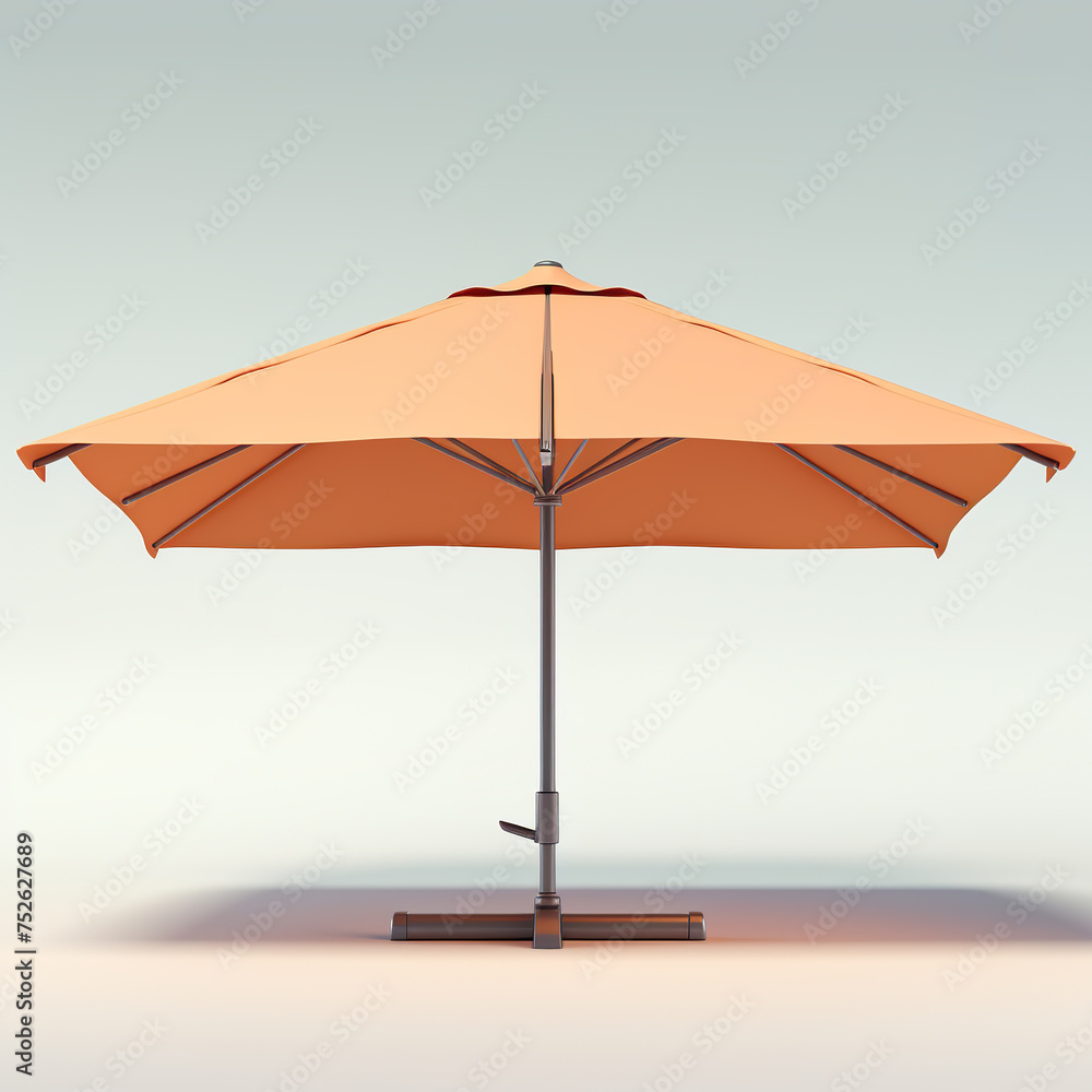 Fototapeta premium sunshade mockup, 3d