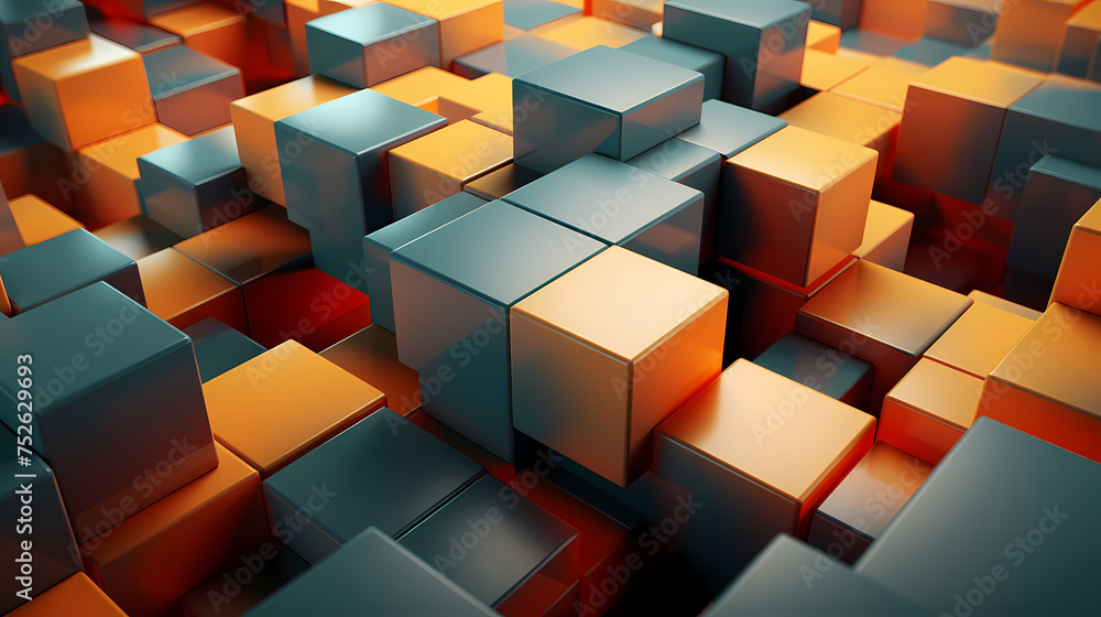 Abstract geometric shapes, conceptual image of luxury and success Abstract geometric shapes, conceptual image of luxury and success