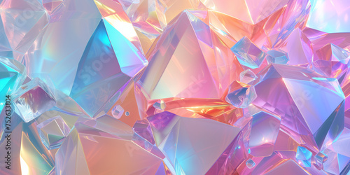 Stunning holographic backgrounds with abstract textures 