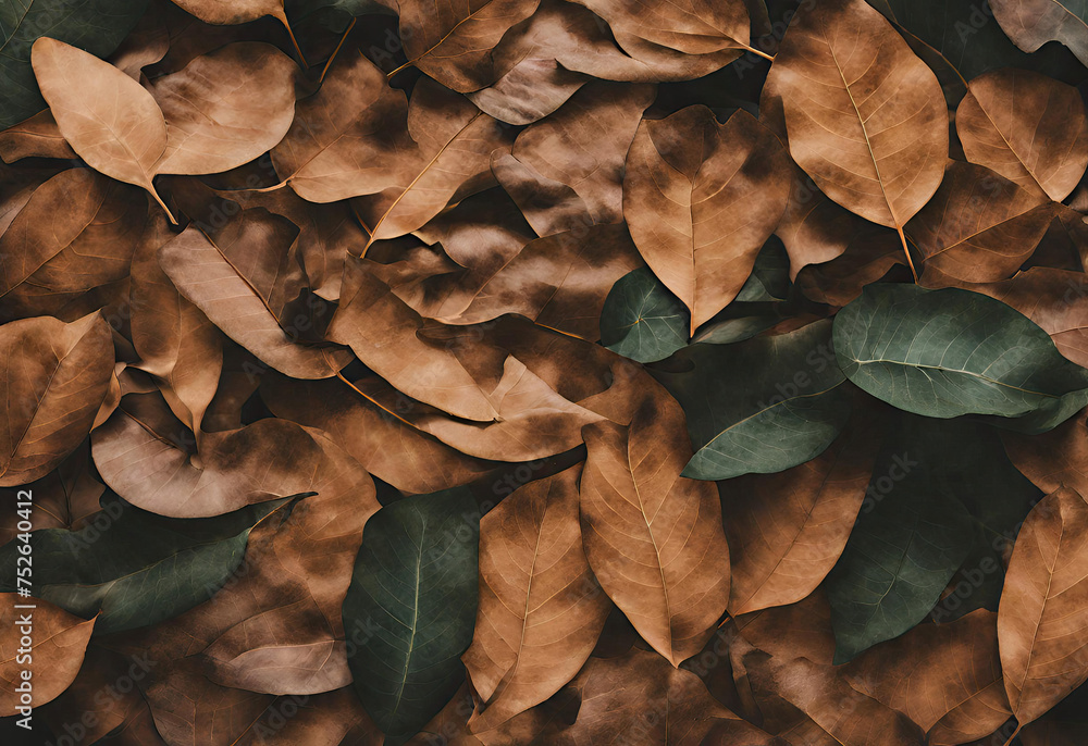leaves on the ground leaves on the ground