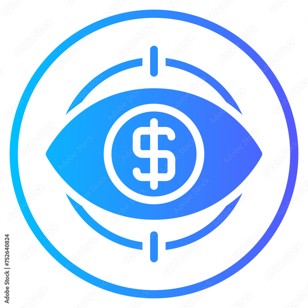 goal gradient icon goal gradient icon
