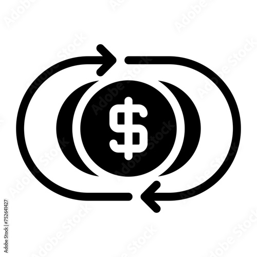 cost glyph icon