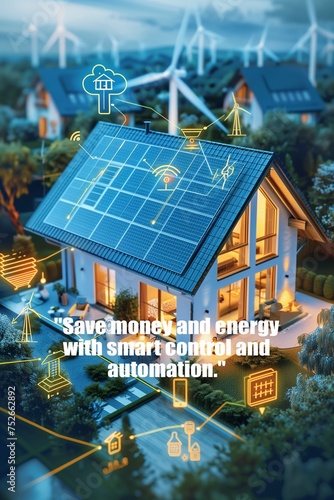 Eco-Friendly Smart Home Energy Management with Solar Panels and Wind Turbines