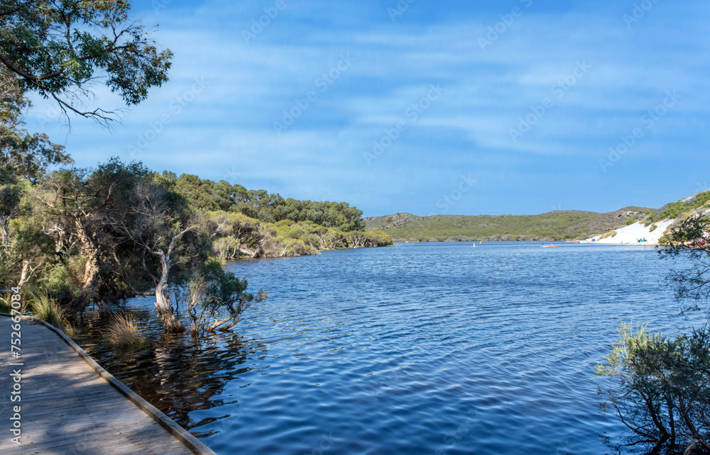 Moore River estuary Perth WA.
