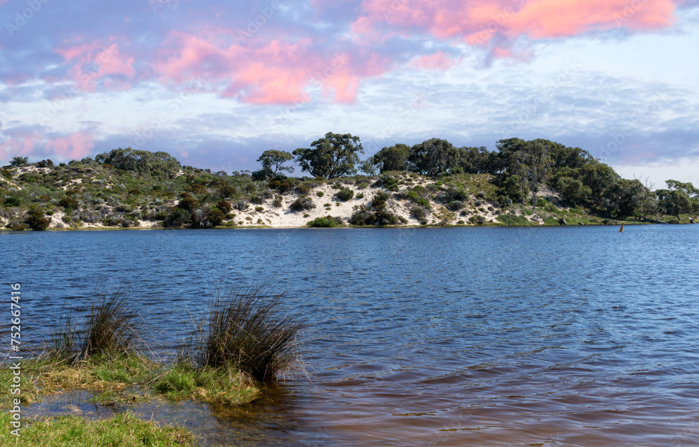 Moore River estuary Perth WA.
