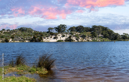 Obraz na płótnie Moore River estuary Perth WA. w salonie