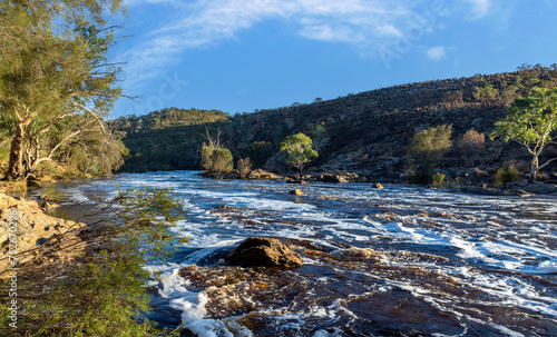 Obraz na płótnie Moore River is a river in the Wheatbelt region of Western Australia w salonie