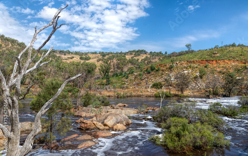 Obraz na płótnie Moore River is a river in the Wheatbelt region of Western Australia w salonie