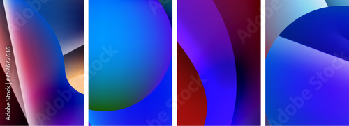 Abstract colors. Abstract backgrounds for wallpaper, business card, cover, poster, banner, brochure, header, website