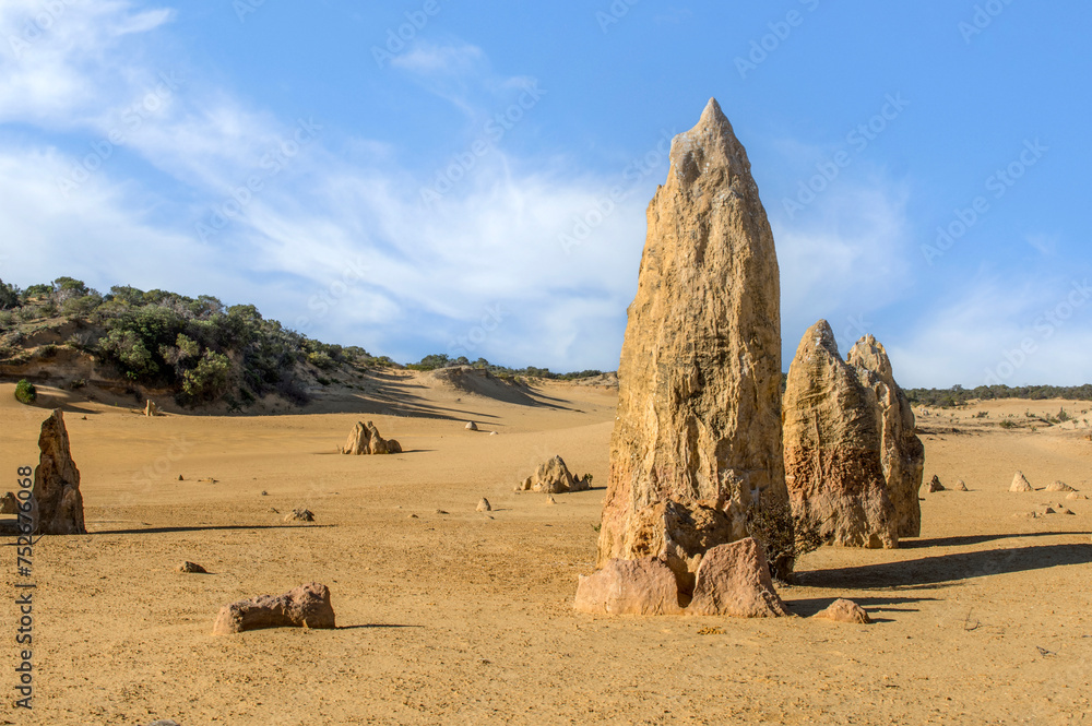 Pinnacles desert of Nambung National Park Western Australia Australia